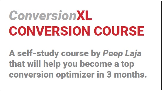 ConversionXL Course