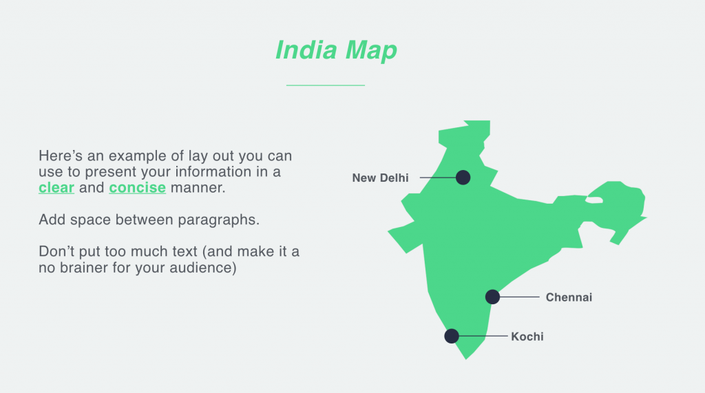 india map example