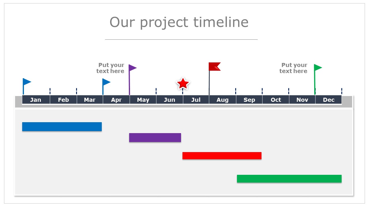 Get This Beautiful Editable Powerpoint Timeline Template Free