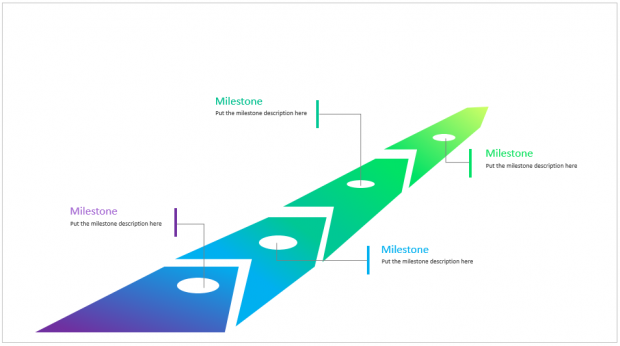 timeline 3d arrow