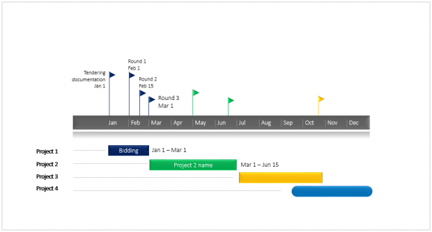 project tracking slide