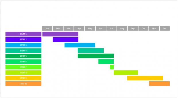 project calendar slide