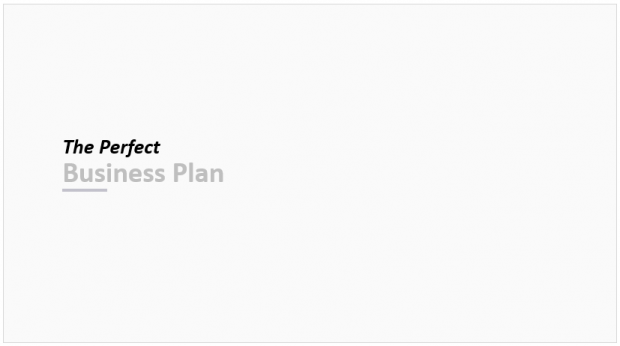 business plan template ppt