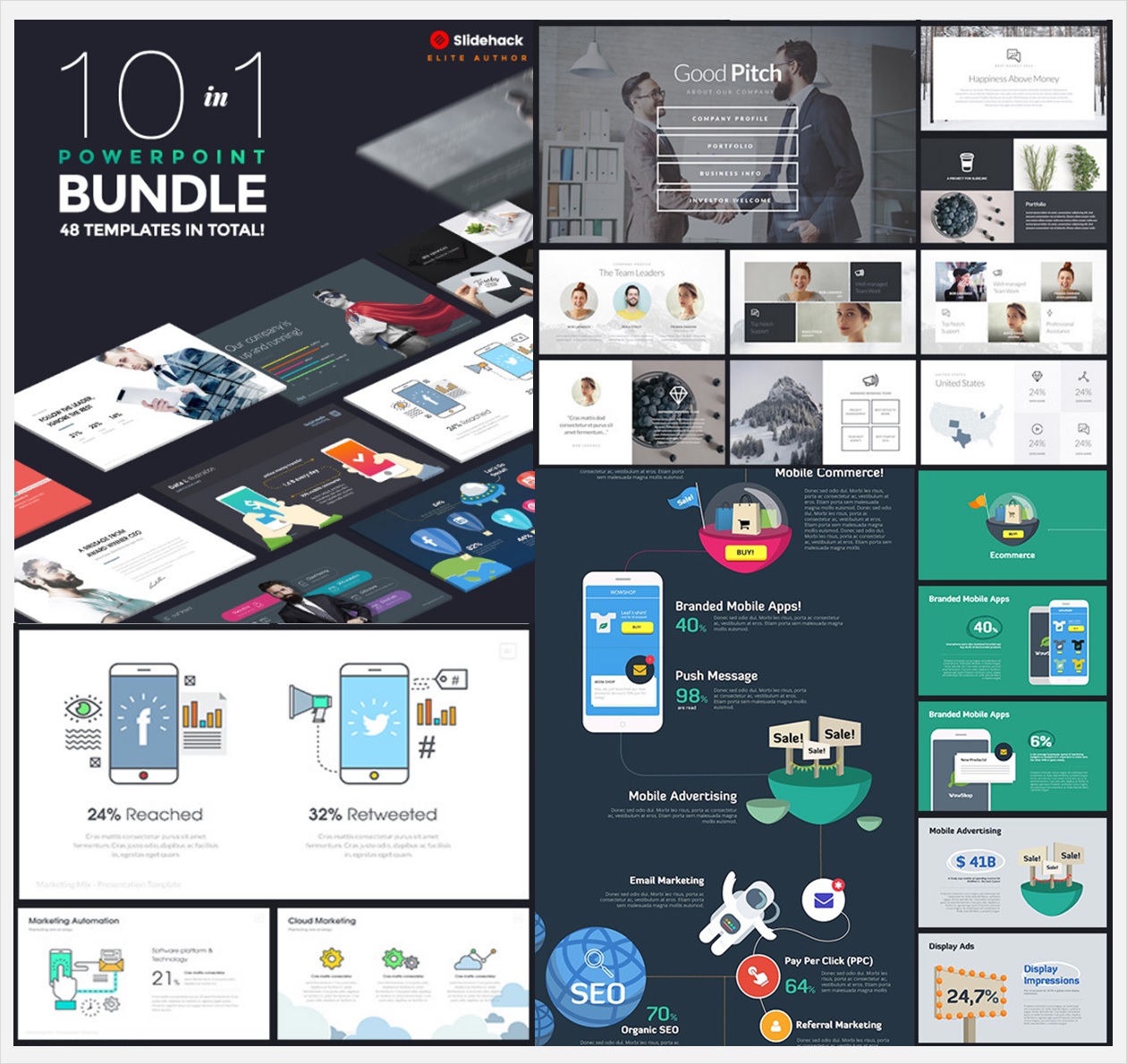10 in 1 Pitch Bundle Template