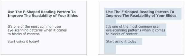 F-Pattern Example