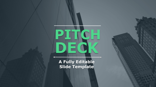 Pitch Deck Template Cover