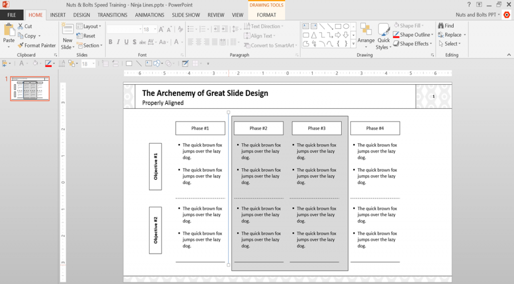 How To Align Objects in PowerPoint